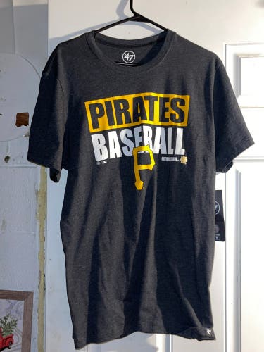 ‘47 Brand MLB Pittsburgh Pirates Baseball T Shirt Mens Size Large Brand New WTG.