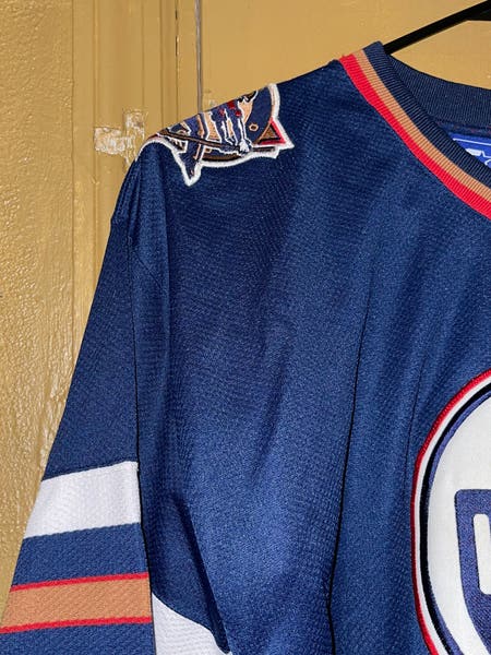 NHL Starter Edmonton Oilers Hockey Jersey Youth Size L/XL