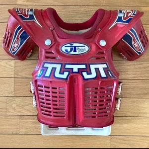 Vintage JT RACING USA V-2000 Chest Protector Red