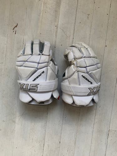 Used STX Surgeon Lacrosse Gloves Extra Large