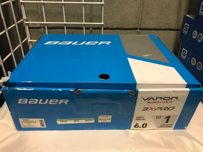 New In-Box Bauer Vapor 3X Pro Intermediate Hockey Skates