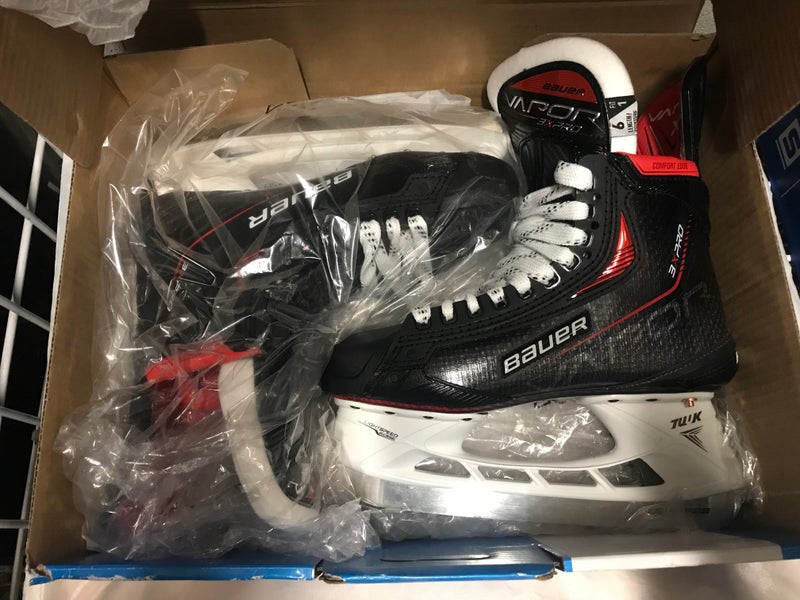 New In-Box Bauer Vapor 3X Pro Intermediate Hockey Skates | SidelineSwap ...