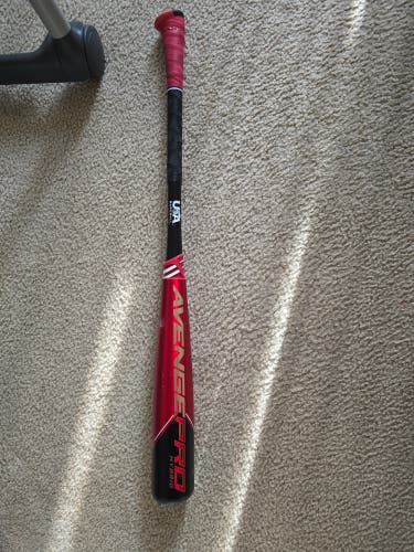 Used USABat Certified 2023 AXE Hybrid Avenge Pro Bat (-10) 20 oz 30"