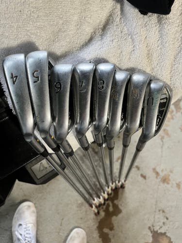 Men's Left Hand Stiff Flex Steel Shaft I20 Iron Set