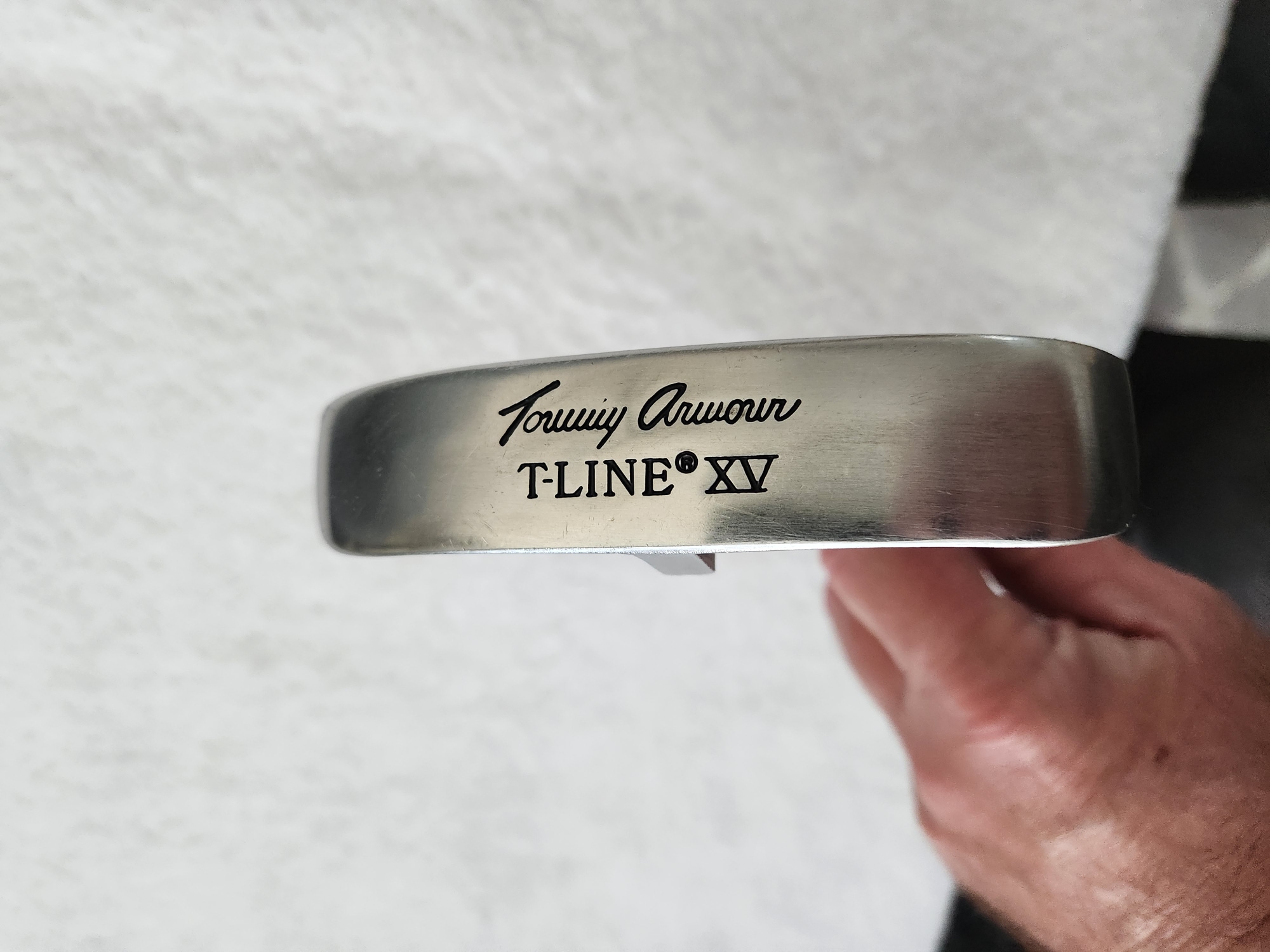 Tommy Armour T-Line XV Putter RH; Tommy Armour Steel Shaft; New Grip