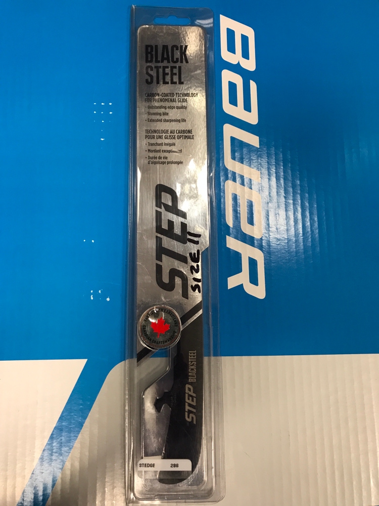 New Step Steel 296 mm Blacksteel for Bauer Edge Holders