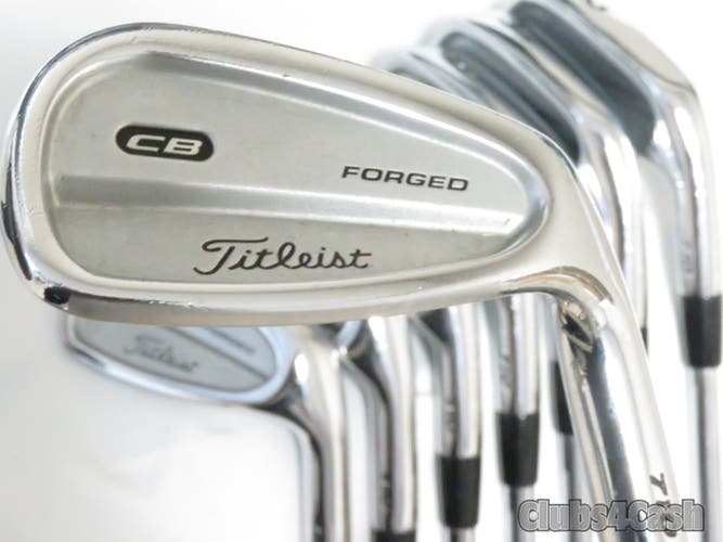 Titleist 710 CB Forged Irons Dynalite Gold SL S300 Stiff 3-P .. CLEAN CLASSIC