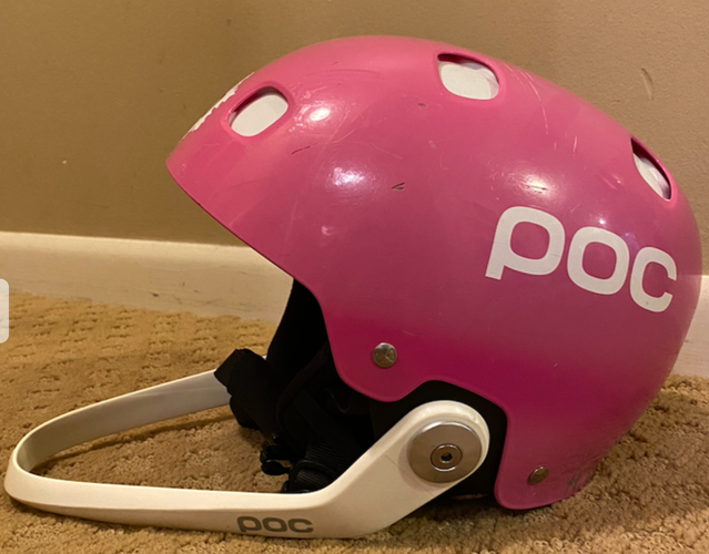 Used Medium/Large POC Helmet with Chin Guard