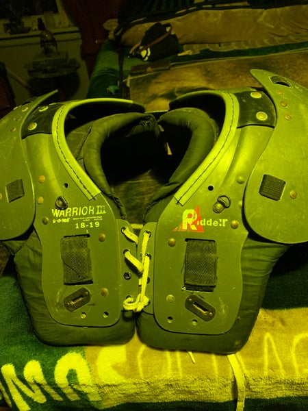 Used Riddel Warrior IIX Shoulder Pads