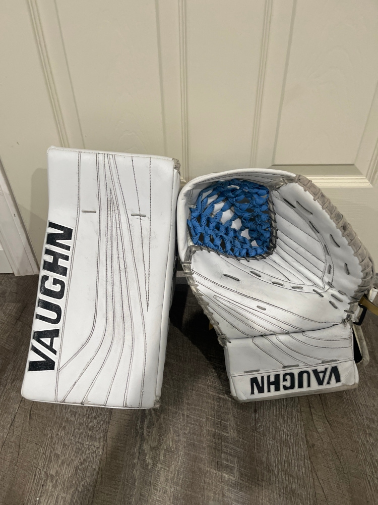 Vaughn SLR Pro Carbon glove and blocker