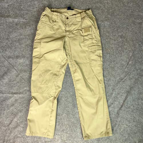 511 Tactical Womens Pants 12 Khaki Utility Cargo Ripstop Workwear Pockets Zip