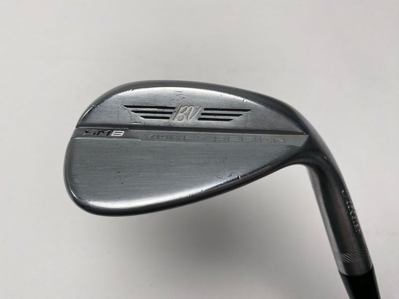 Titleist Vokey SM8 Tour Chrome 54* 10 S-Grind Wedge Steel Mens RH Midsize Grip