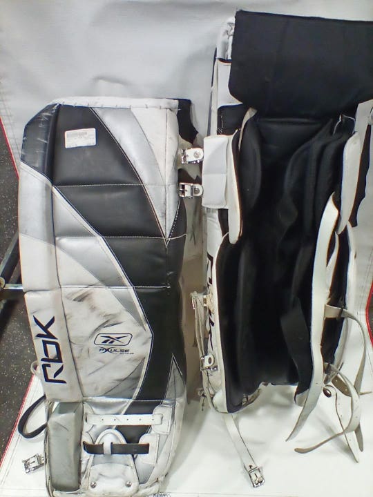 Used Reebok Xpluse 33" Ice Hockey Goalie Leg Pads