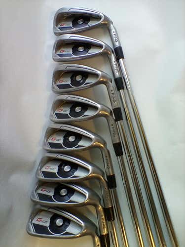 Used Ping G400 5i-ww Sw Uw Regular Flex Steel Shaft Iron Sets