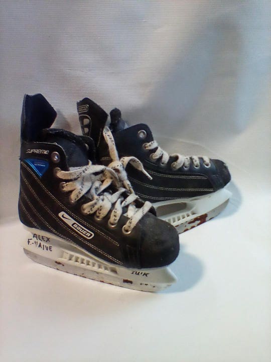 Used Bauer Youth 11.0 Ice Hockey Skates
