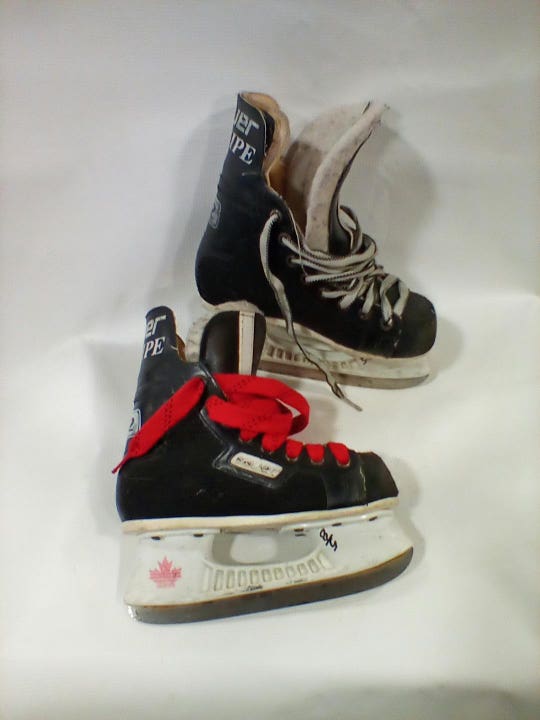 Used Bauer . Junior 01 Ice Skates Ice Hockey Skates