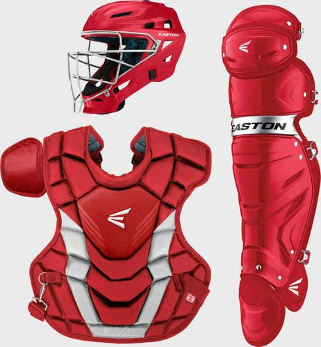 New Easton Gametime Catcher's Kit Intermediate Red