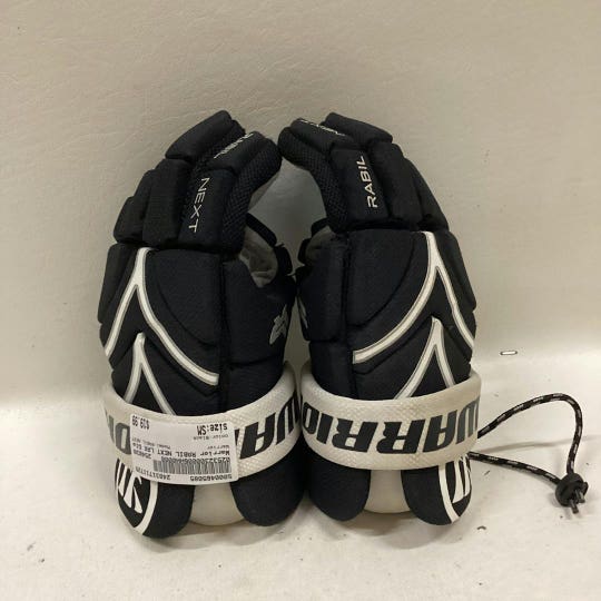 Used Warrior Rabil Next Sm Junior Lacrosse Gloves