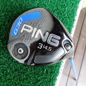 Ping G30 14.5* 3-Wood w/ OBAN DEVOTION O4 Stiff Flex Shaft