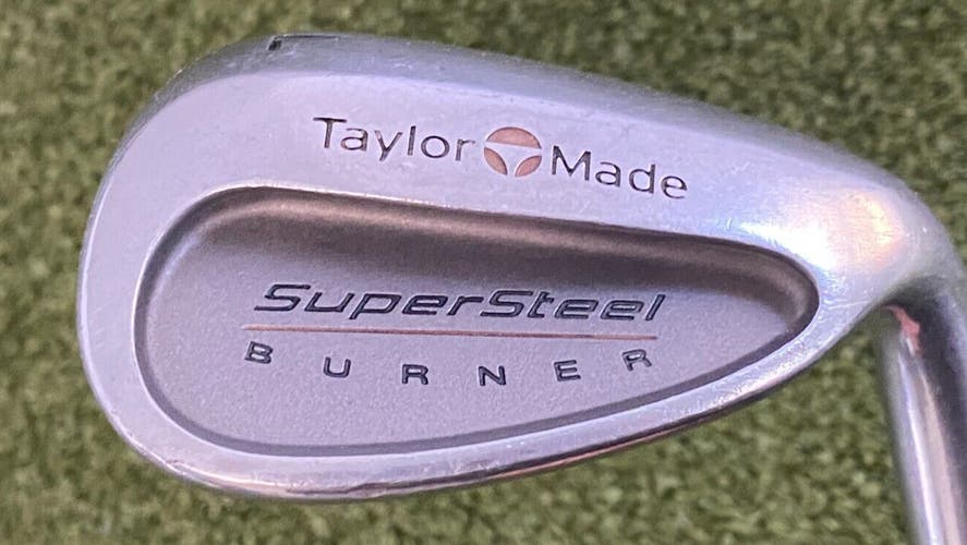 TaylorMade SuperSteel Burner Lob Wedge RH Step Stiff Steel (L8443)