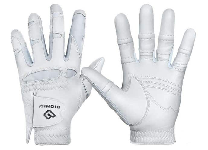 Bionic Stable Grip 2.0 Golf Glove (Men's LEFT, White, XL) NEW