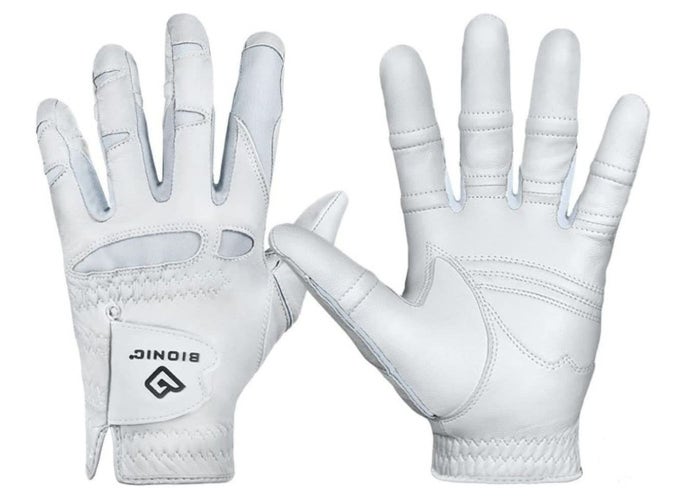 Bionic Stable Grip 2.0 Golf Glove (Men's LEFT, Cadet, White, XL) NEW