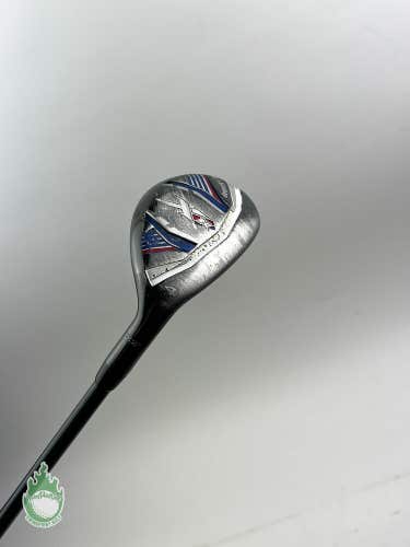 Used RH Callaway XR 4 Hybrid 22* 58g Regular Flex Graphite Golf Club