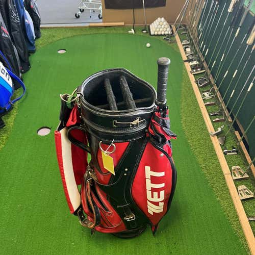 Used Zett Staff Bag Golf Cart Bags