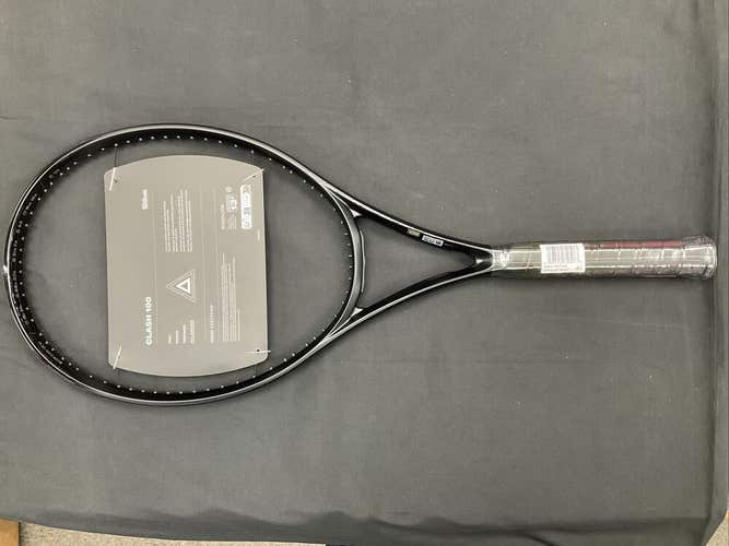 Wilson Noir Clash 100 V2 Tennis Racket Limited Edition Unstrung 4 3/8"