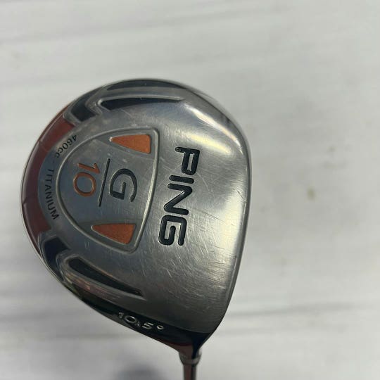 Used Ping G 10 Stiff Flex Graphite Shaft Drivers