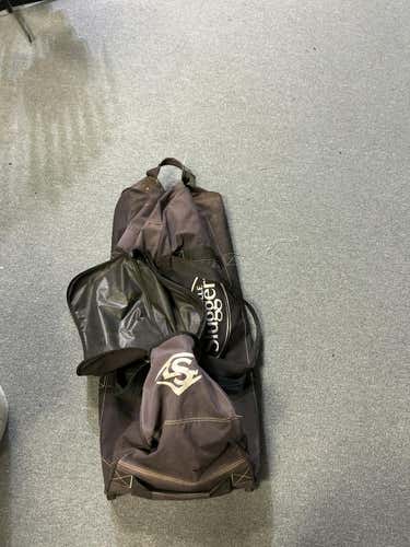 Used Louisville Slugger Wheeled Bag Baseball And Softball Equipment Bags