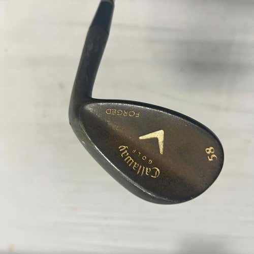 Used Callaway Forged 58 Degree Wedges