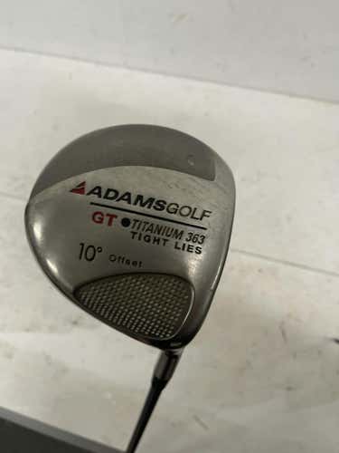 Used Adams Golf Gt Titanium 363 Regular Flex Graphite Shaft Drivers