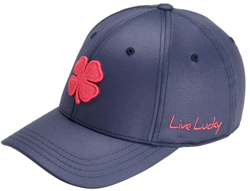 NEW Black Clover Live Lucky Spring Luck Navy/Pink L/XL Golf Hat/Cap