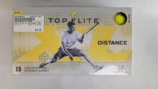 Used Top Flite Xl Distance Golf Balls