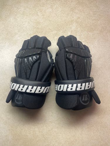 Used Warrior Burn Next Lacrosse Gloves Small