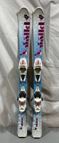 Volkl Chica 110cm 102-66-86 r=7.5m Skis Marker 4.5 Adjustable Bindings TUNED