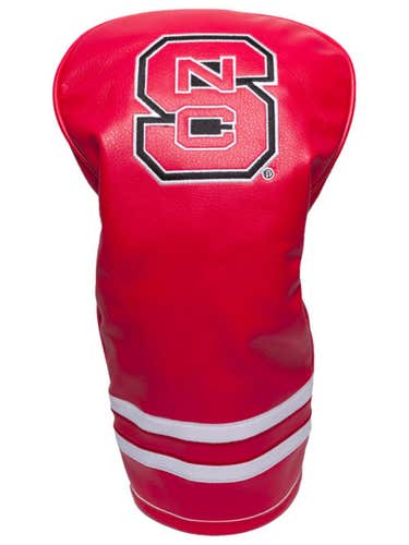 Team Golf Vintage Single Driver Headcover (NC State) Fits Oversized NEW