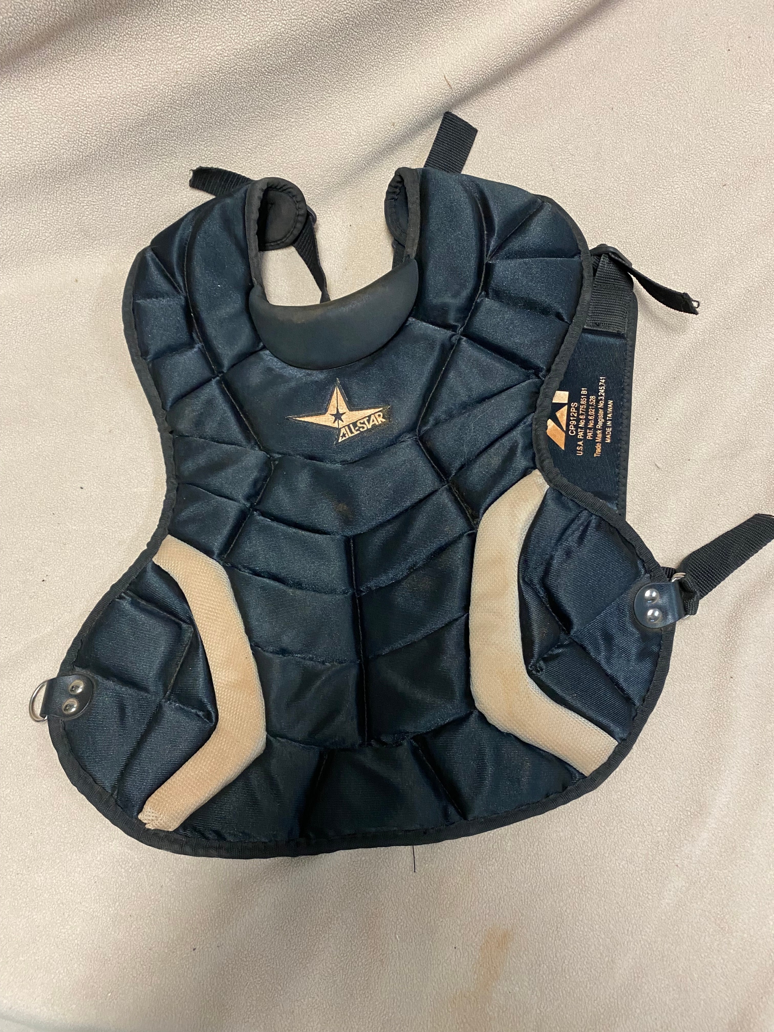 Used All Star Catcher's Chest Protector