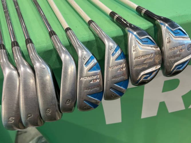 Used Men's Tour Edge Hot Launch Right Iron Set