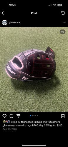 Wilson Infield 11.5" A2000 Baseball Glove