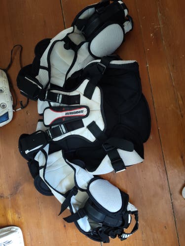 Used Large Warrior Goalie Chest Protector