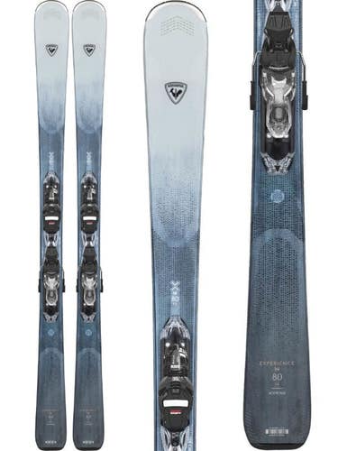 New 2023 Rossignol Experience W 80 CA skis + Xpress 11 GW Bindings; Size: 158