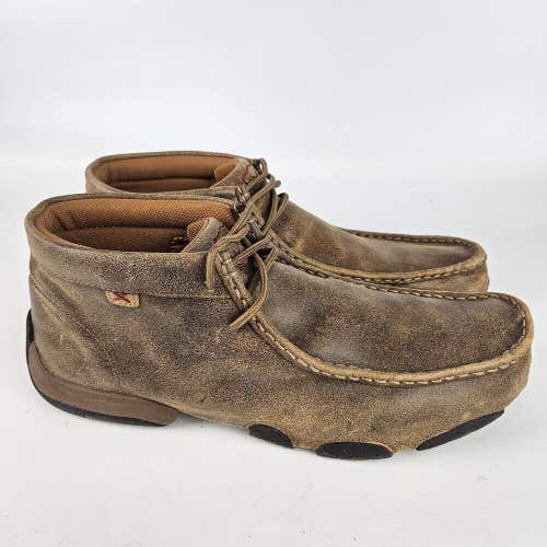 Twisted X The Original Mens Brown Lace Up Chukka Boots Size 12 M
