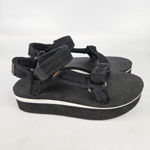 Teva Flatform Universal Platform Sandal Black 1102451 Women's Size: 7 Outdoor