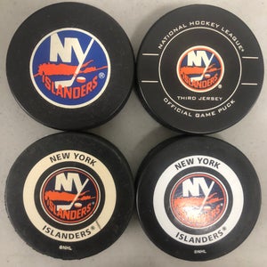 New York Islander puck
