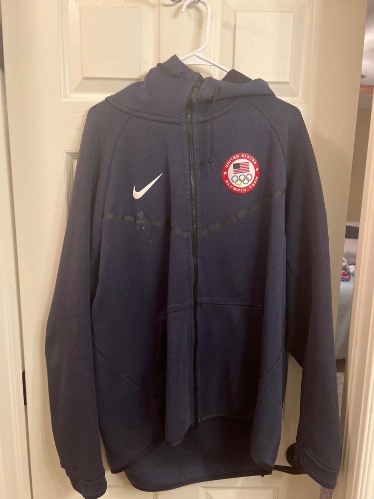 Team USA Nike Tech Fleece Full Zip Jacket. Size XXL