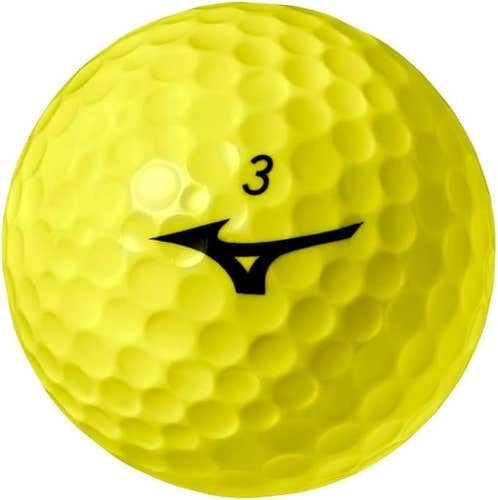 Mizuno RB Max Golf Balls (Yellow, 3pk) 1 Sleeve NEW