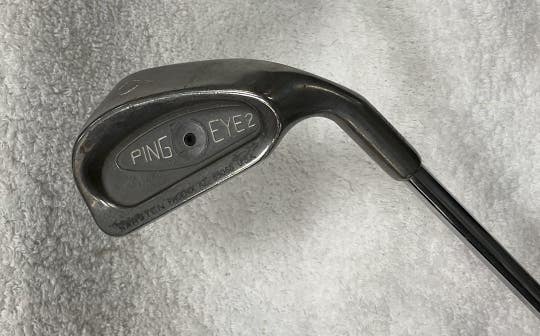 Used Ping Eye 2 - Black Dot 6 Iron Stiff Flex Steel Shaft Individual Irons
