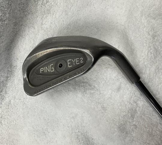 Used Ping Eye 2 - Black Dot Pitching Wedge Stiff Flex Steel Shaft Wedges